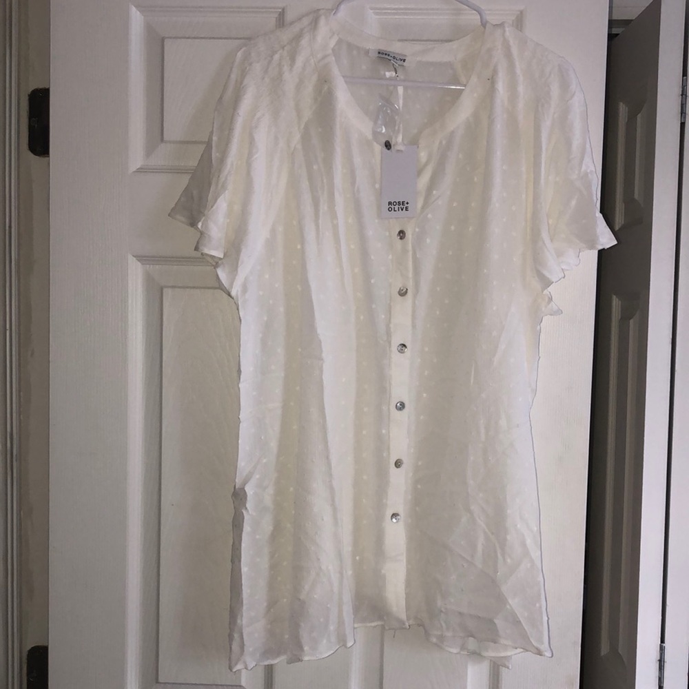 Brand new with tags Rose and Olive plus size top